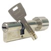 Купить Цилиндровый механизм ABUS X12R (130)65/65 ключ/вертушка, никель по цене 8650 руб. в Москве