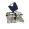 Купить Цилиндровый механизм ABUS P12RPS (80)35/45 ключ/ключ, матовый никель по цене 8086 руб. в Москве