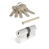 Купить Цилиндровый механизм Apecs SC-65(30/35)-NI, ключ/ключ, никель по цене 897 руб. в Москве