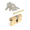 Купить Цилиндровый механизм Apecs SМ-70(30/40)-G, золото, ключ/ключ по цене 933 руб. в Москве