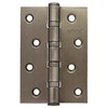 Купить Петля дверная универсальная Apecs 100*70-B4-Steel-GRF, графит по цене 268 руб. в Москве