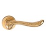 Купить Комплект дверных ручек ARCHIE модель ACANTO, S. GOLD (матовое золото) по цене 5600 руб. в Москве