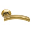 Купить Комплект дверных ручек ARCHIE SILLUR 132 (Lirado) S. GOLD/P. GOLD по цене 1705 руб. в Москве