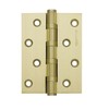 Купить Петля дверная универсальная 4500C (500-C4 100x75x3) SG Матовое золото  по цене 689 руб. в Москве
