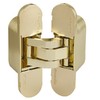 Купить Петля скрытой установки с 3D-регулировкой Armadillo U3D6000 SG (11160UN3D), матовое золото по цене 2910 руб. в Москве