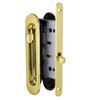 Купить Комплект дверных ручек Armadillo с фиксацией  для раздвижных дверей SH011-BK GP-2 Золото по цене 1830 руб. в Москве