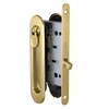 Купить Комплект дверных ручек Armadillo с фиксацией  для раздвижных дверей SH011-BK SG-1 Матовое золото по цене 1860 руб. в Москве