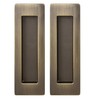 Купить Комплект дверных ручек для раздвижных дверей Armadillo SH.URB153.010 (SH010 URB) АВ-7, бронза по цене 1097 руб. в Москве