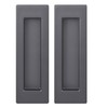 Купить Комплект дверных ручек для раздвижных дверей Armadillo SH.URB153.010 (SH010 URB) BPVD-77, вороненый никель по цене 1388 руб. в Москве