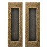 Купить Комплект дверных ручек для раздвижных дверей Armadillo SH010 URB OB-17 Античная бронза по цене 1270 руб. в Москве