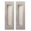Купить Комплект дверных ручек для раздвижных дверей Armadillo SH.URB153.010 (SH010 URB) SN-3, матовый никель по цене 1326 руб. в Москве
