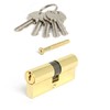 Купить Цилиндровый механизм Avers LL-60(30/30)-G, ключ/ключ, золото по цене 242 руб. в Москве