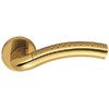 Купить Комплект дверных ручек Colombo MILLA LC41 RSB OL/OM (золото/матовое золото) по цене 7800 руб. в Москве