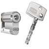 Купить Цилиндровый механизм DOM Diamant 99(47 внешний/52 внутренний) ключ/ключ, матовый никель по цене 42800 руб. в Москве
