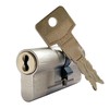 Купить Цилиндровый механизм EVVA 3KS (107)46/61 ключ/ключ, никель по цене 28512 руб. в Москве