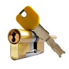 Купить Цилиндровый механизм EVVA 4KS (107)76/31 ключ/шток, латунь по цене 40338 руб. в Москве