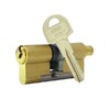 Купить Цилиндровый механизм EVVA ICS (72)36/36 ключ/вертушка, латунь по цене 13920 руб. в Москве