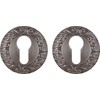 Купить Накладка под цилиндр Fuaro ET.R.SM58 (ET SM) AS-3, античное серебро по цене 690 руб. в Москве