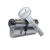 Купить Цилиндровый механизм Гардиан GB 107(51/56) Ni, никель, 5 кл, ключ/ключ по цене 1493 руб. в Москве