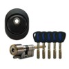 Купить Цилиндровый механизм MOTTURA CHAMPIONS 3DKey C3DP-(92)61/31-00C5, ключ/длинный шток, цвет черный по цене 49020 руб. в Москве