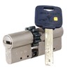 Купить Цилиндровый механизм Mul-T-Lock MT5+ (100)45/55 ключ/ключ, шестерёнка, матовый никель по цене 13392 руб. в Москве