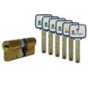 Купить Цилиндровый механизм MTL 800 с перекодировкой, 96(31/65) ключ/ключ, латунь по цене 22585 руб. в Москве