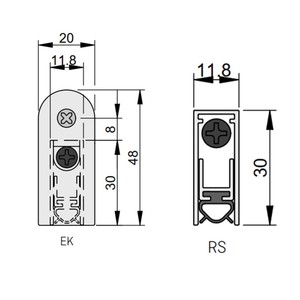 1SML  ����� �������������� ������� Athmer M-12/30 EK/RS Silicone L=445�� (������ �� ������� ������) 