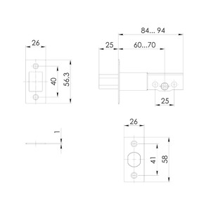 1SML  ������� ����� Ajax DK.002 BK SN, ������� ������