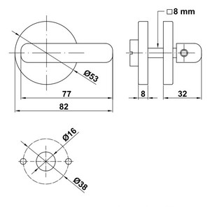 1SML  �������� � ����������� Amig ������ 5-53, inox, ����. �����
