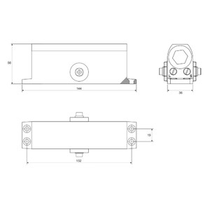 1SML  �������� ������� Apecs DC-20.3/0950/065/F-A1-SL, �����������, � ��������� (���)