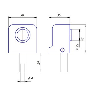 1SML  ���� � ��������� ��������� Apecs DS-2751-M-CR, ����