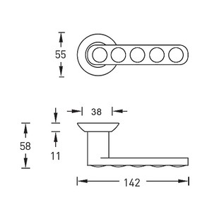 1SML  �������� ������� ����� ARCHIE SILLUR 200 (Bravia) P. CHROME/CRYSTAL, ����/��������