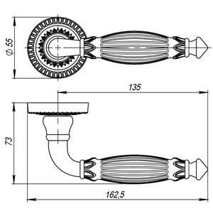 1SML  ������� ����� Armadillo R.CL55.Bella SILVER-925, ������� 925
