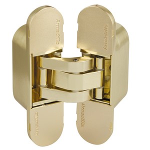 купить Петля скрытой установки с 3D-регулировкой Armadillo U3D6000 SG (11160UN3D), матовое золото в Москве