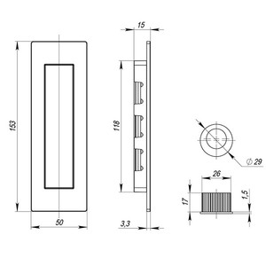 1SML  �������� ������� ����� ��� ���������� ������ Armadillo SH.URB153.010 SN-3, ������� ������