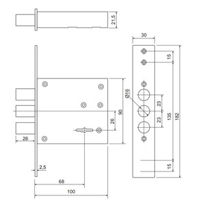 1SML  ����� ������� ���������� Avers T-37/S6-CR ����� ������� ����� 60��, 5 ������