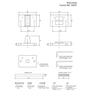 1SML  �������� �������������� Code Deco Fusion WC-10031-GMS, �������������� ������