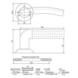 1SML  ����� ������� Code Deco H-14026-A-NIS/CR, ������� ������/����