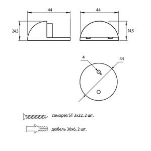 1SML  ��������� ������� ���� Code Deco DS-0002-AB, ������
