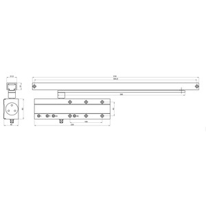 1SML  �������� ����� DoorLock DL345S/N EN1-4  �� ���������� �����, �����