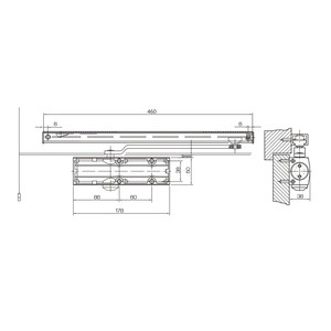 1SML  �������� ����� DoorLock 100S EN3 �� ���������� �����, ������
