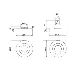1SML  �������� �������������� DoorLock M08/Y, ��� ���� 5/8��, ������ �������