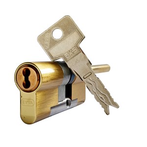 купить Цилиндровый механизм EVVA 3KS (72)41/31 ключ/шток, латунь в Москве