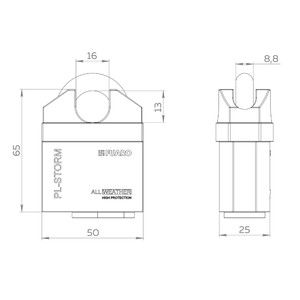1SML  ����� �������� Fuaro PL-STORM-3650 (�������� ��������), 4 �����