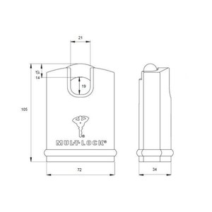 1SML  �������� ����� Mul-T-Lock E-14H