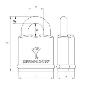 1SML  �������� ����� Mul-T-Lock E-14L