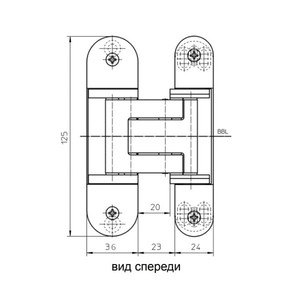 1SML  ����� ������� ��������� ������������� SIMONSWERK TECTUS TE 311 3D FVZ 44 3D (RAL9005), �� 60 ��, ������