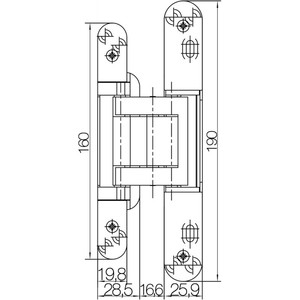 1SML  ����� ������� ��������� ������������� SIMONSWERK TECTUS TE 380 3D (F1), �� 60 ��, ������� ����